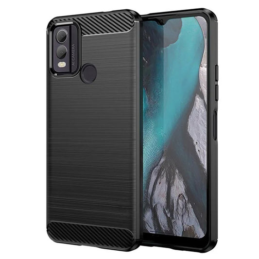 Deksel til Nokia C22, Techsuit, Karbon, Svart