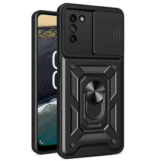 Deksel til Nokia G21 / G11, Techsuit, CamShield, Svart