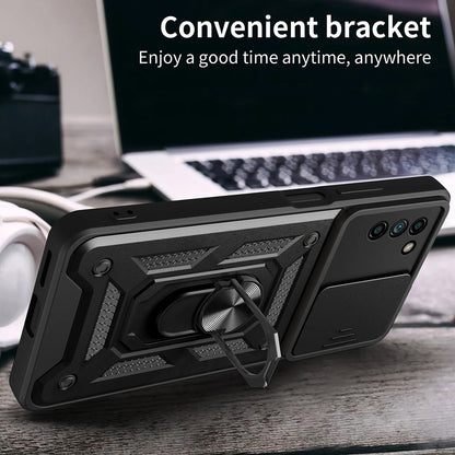 Deksel til Nokia G21 / G11, Techsuit, CamShield, Svart