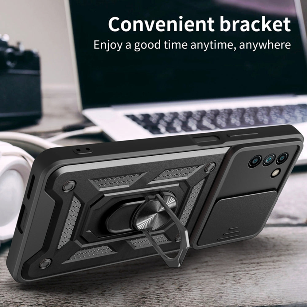 Deksel til Nokia G22, Techsuit, CamShield, Svart