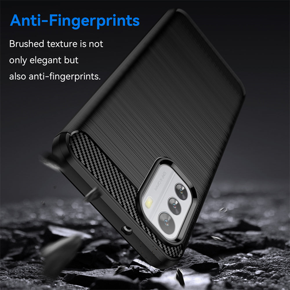 Deksel til Nokia G42, Techsuit, Karbon, Svart