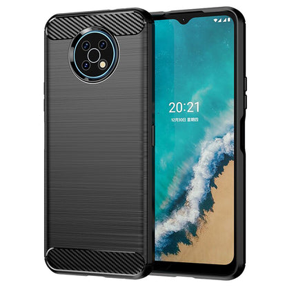 Deksel til Nokia G50, Techsuit, Karbon, Svart