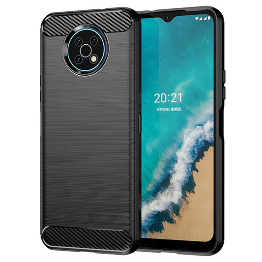 Deksel til Nokia G50, Techsuit, Karbon, Svart