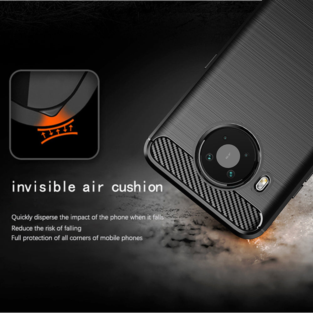 Deksel for Nokia X10 / X20, Techsuit, Karbon, Svart