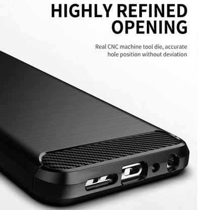 Deksel for Nokia X10 / X20, Techsuit, Karbon, Svart