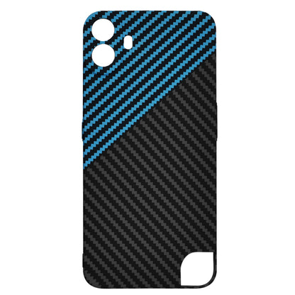 Deksel for Nothing CMF Phone 1, Techsuit, Carbonite FiberShell, Svart Bleu