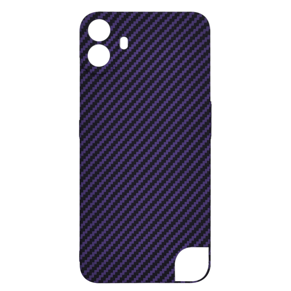 Deksel til Nothing CMF Phone 1, Techsuit, Carbonite FiberShell, Lilla