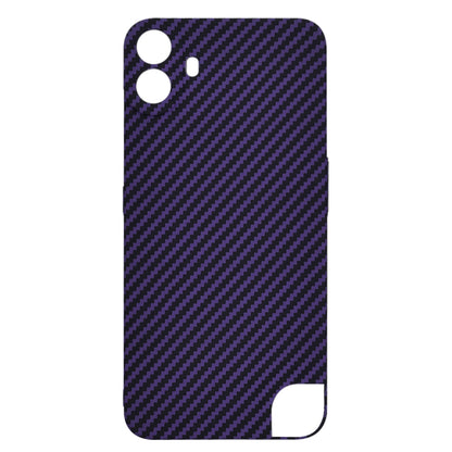 Deksel til Nothing CMF Phone 1, Techsuit, Carbonite FiberShell, Lilla