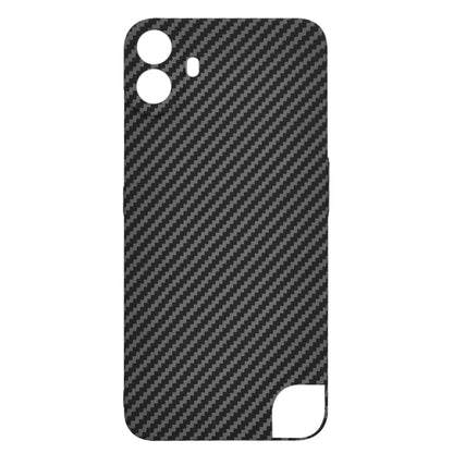 Deksel for Nothing CMF Phone 1, Techsuit, Carbonite FiberShell, Svart