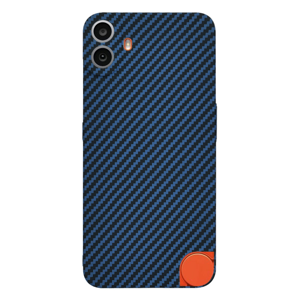 Deksel for Nothing CMF Phone 1, Techsuit, Carbonite FiberShell, Turkis