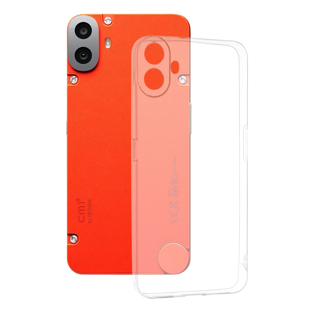 Deksel for Nothing CMF Phone 1, Techsuit, Klar, Transparent