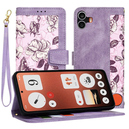 Deksel for Nothing CMF Phone 1, Techsuit, FlipCraft, Lilla
