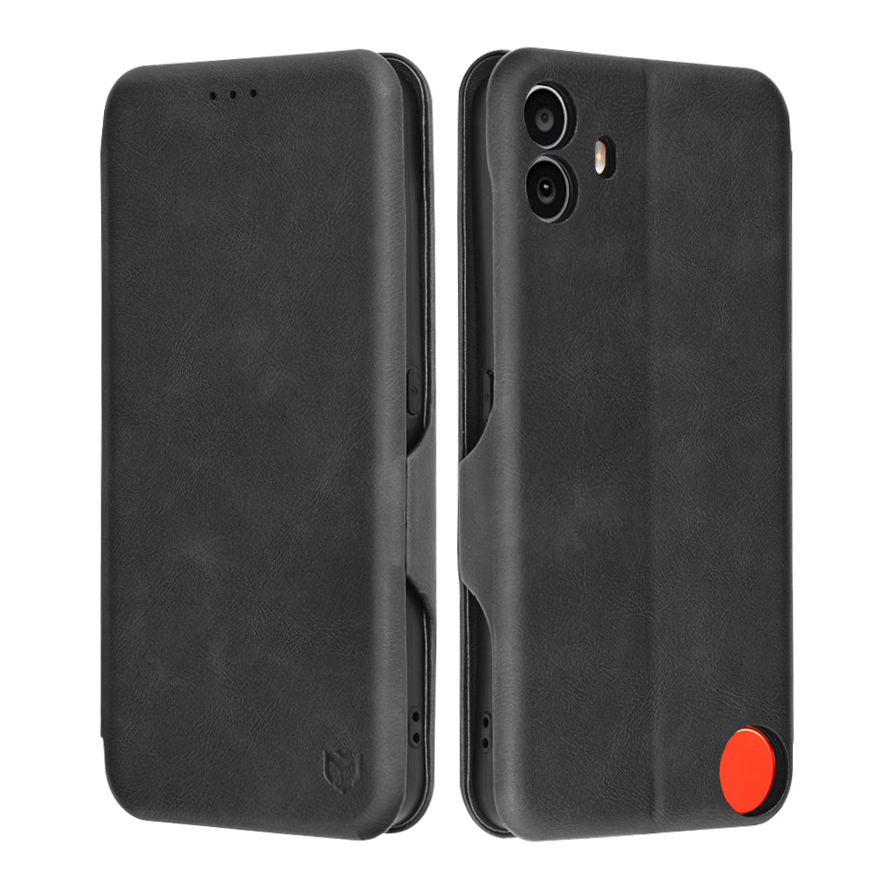 Deksel for Nothing CMF Phone 1, Techsuit, Safe Wallet Plus, Svart
