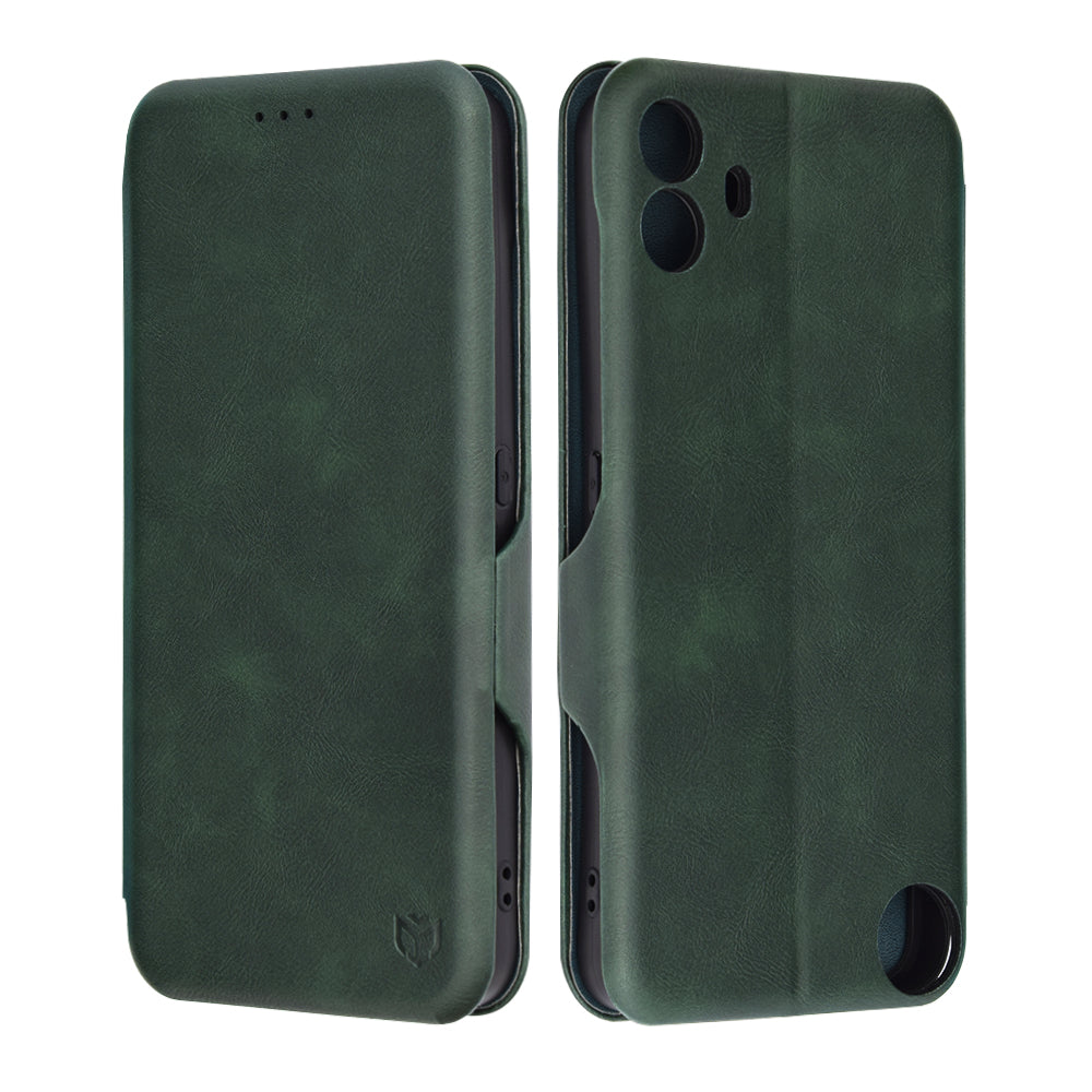 Deksel for Nothing CMF Phone 1, Techsuit, Safe Wallet Plus, Grønn