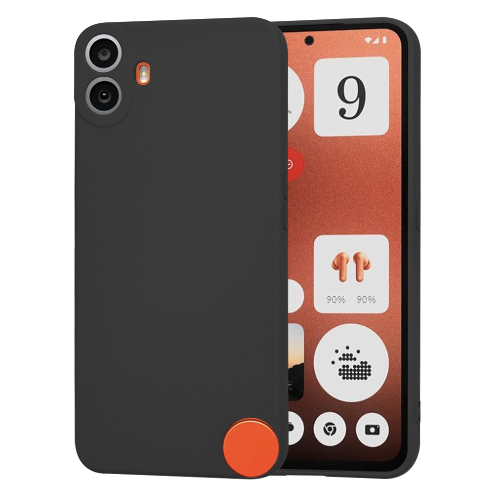 Deksel for Nothing CMF Phone 1, Techsuit, SoftFlex, Svart