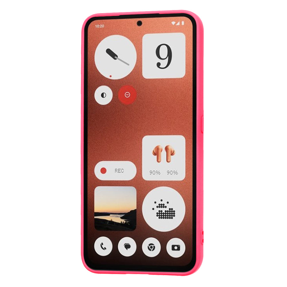 Deksel for Nothing CMF Phone 1, Techsuit, SoftFlex, Mørk Rosa