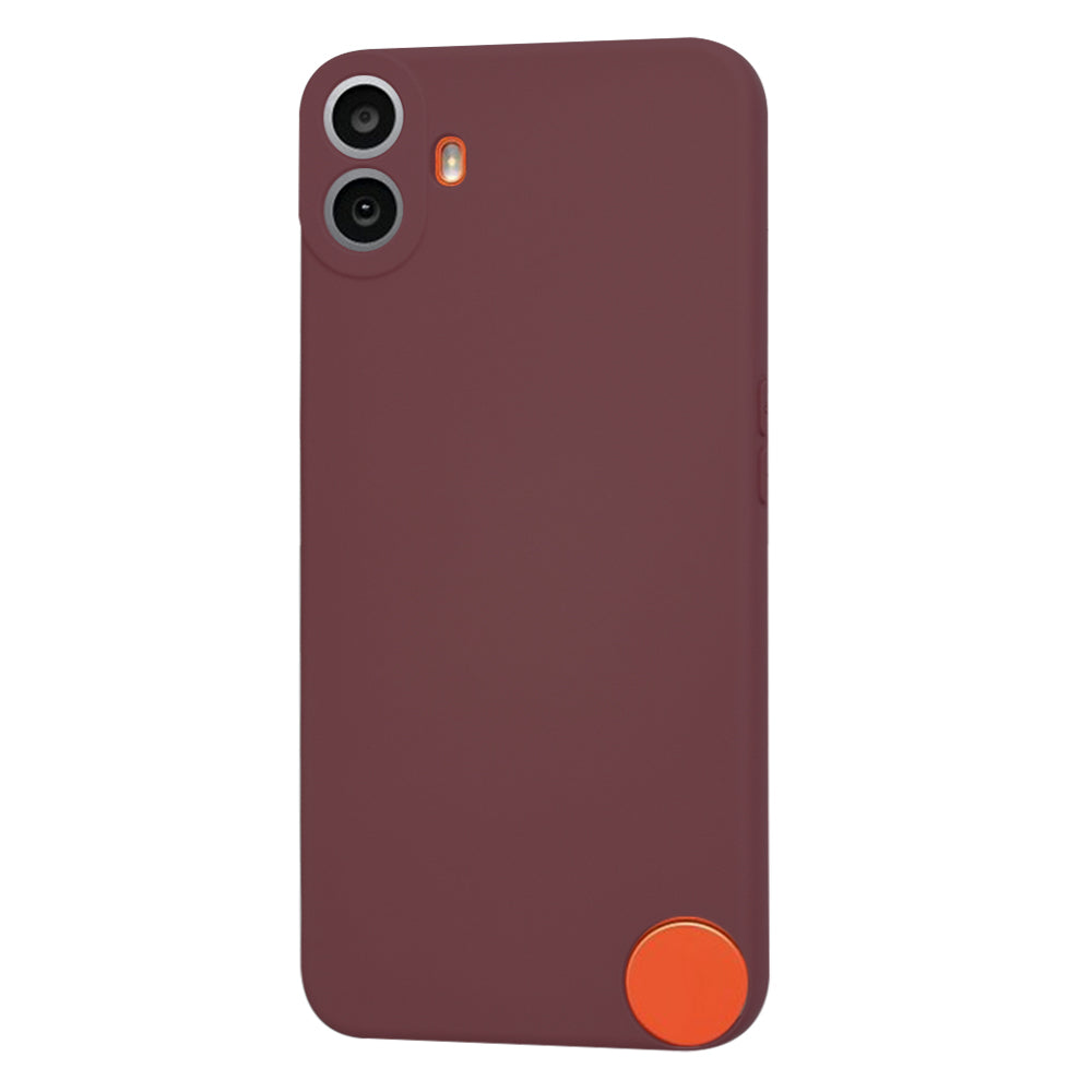Deksel til Nothing CMF Phone 1, Techsuit, SoftFlex, Burgunder