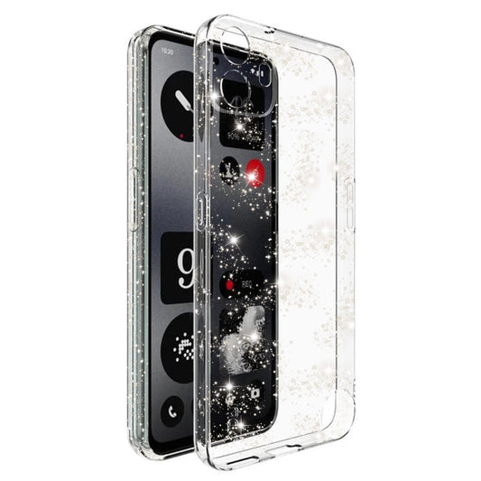 Deksel for Nothing CMF Phone 1, Techsuit, SparkleSkin, Transparent