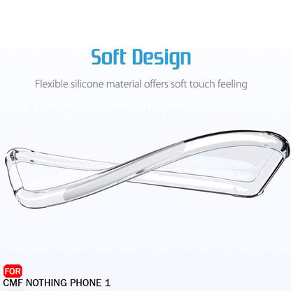 Deksel til Nothing CMF Phone 2 Pro, Techsuit, Støtsikker Klar, Transparent