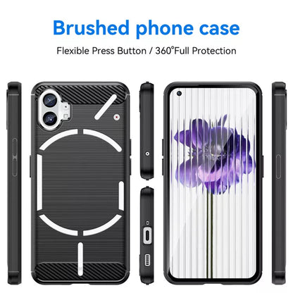 Deksel for Nothing Phone (1), Techsuit, karbon, svart