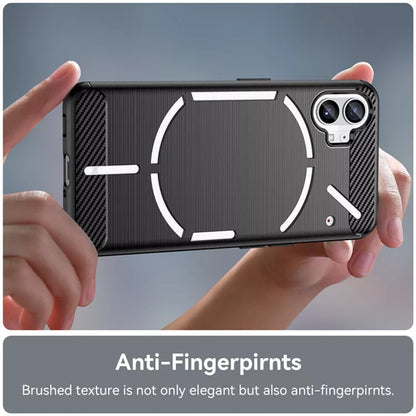 Deksel for Nothing Phone (1), Techsuit, karbon, svart