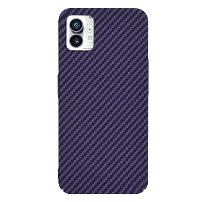 Deksel til Nothing Phone (1), Techsuit, Carbonite FiberShell, Lilla