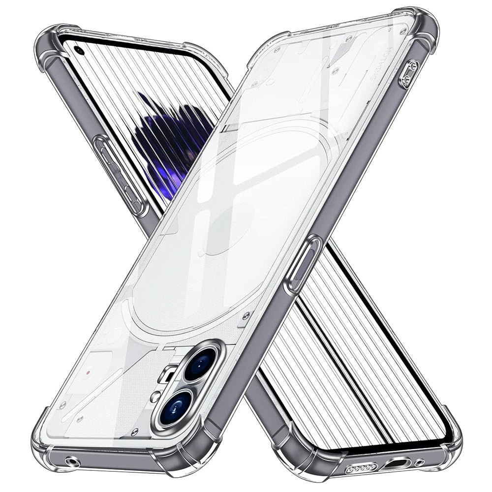 Deksel for Nothing Phone (1), Techsuit, Støtsikker Klar, Transparent