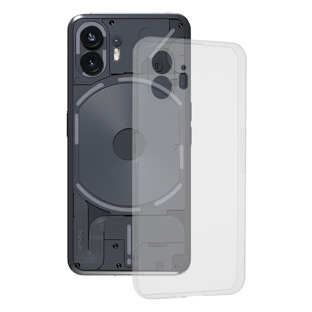 Deksel for Nothing Phone (2), Techsuit, klart, gjennomsiktig