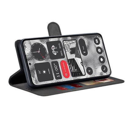 Deksel for Nothing Phone (2), Techsuit, Diary Book, svart