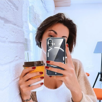 Deksel til Nothing Phone (2), Techsuit, Støtsikker Klar, Transparent