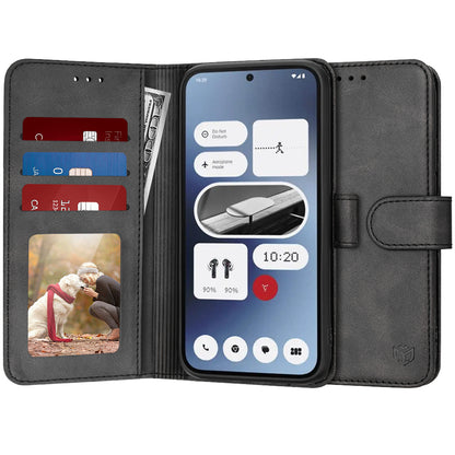 Deksel for Nothing Phone (2a) Plus / Phone (2a), Techsuit, Diary Book, Svart