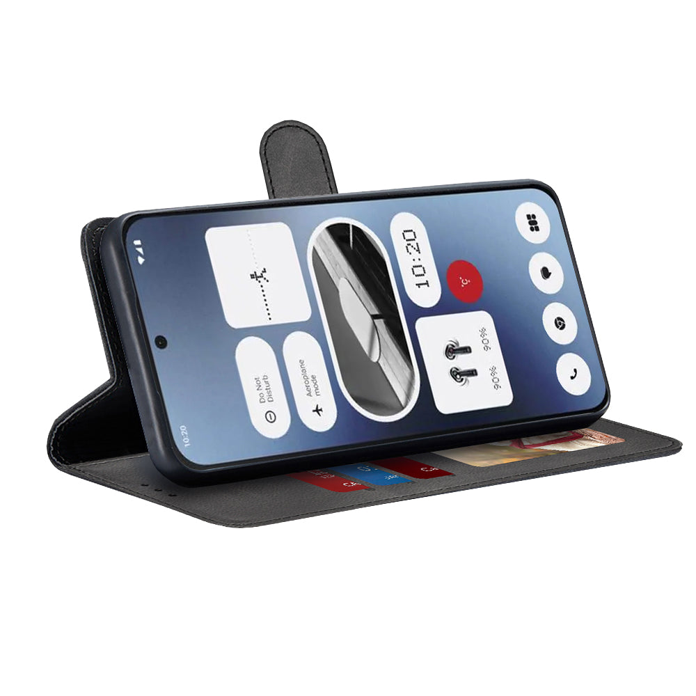 Deksel for Nothing Phone (2a) Plus / Phone (2a), Techsuit, Diary Book, Svart