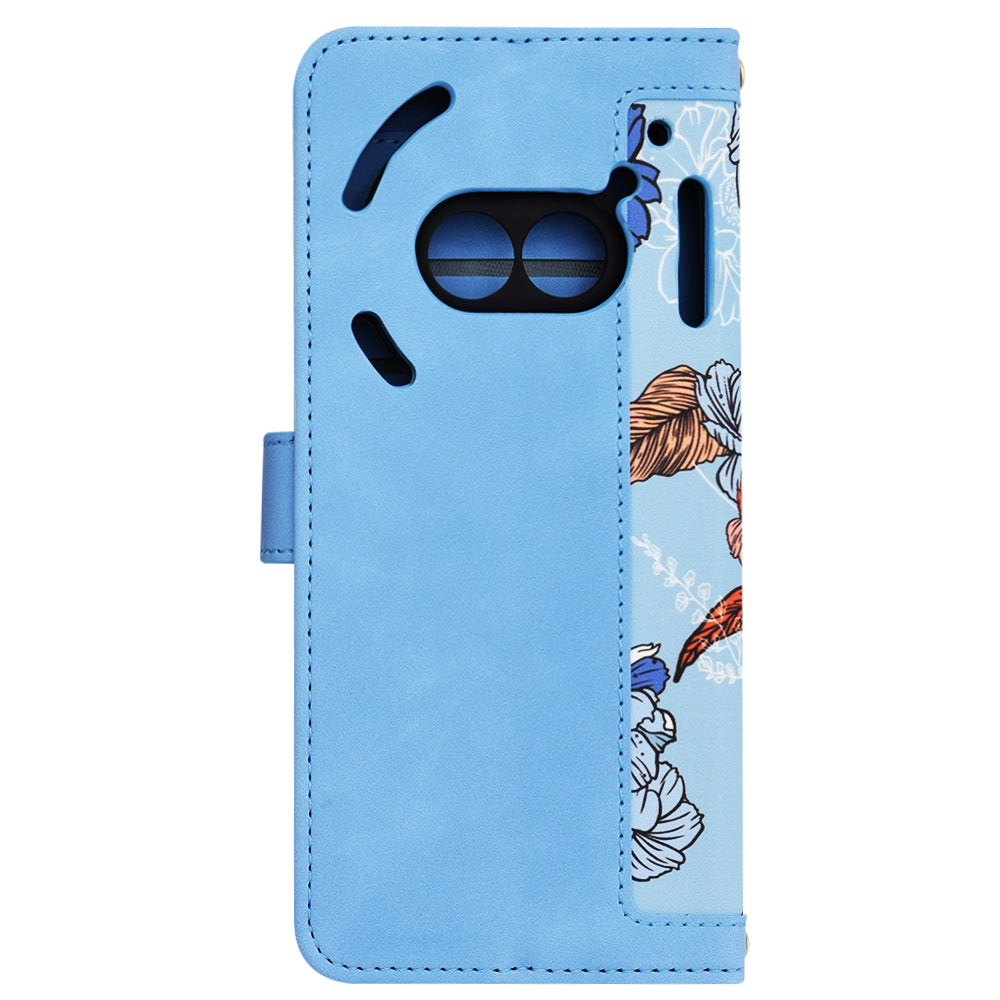 Deksel til Nothing Phone (2a) Plus / Phone (2a), Techsuit, FlipCraft, Blå