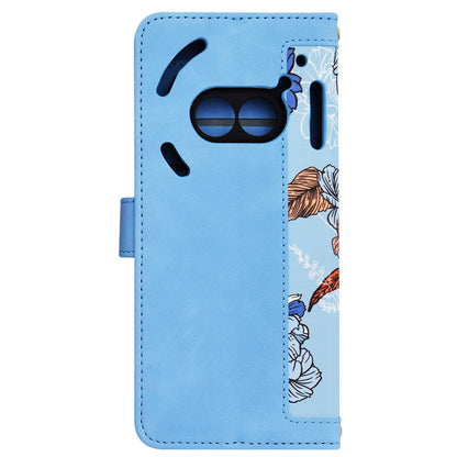 Deksel til Nothing Phone (2a) Plus / Phone (2a), Techsuit, FlipCraft, Blå
