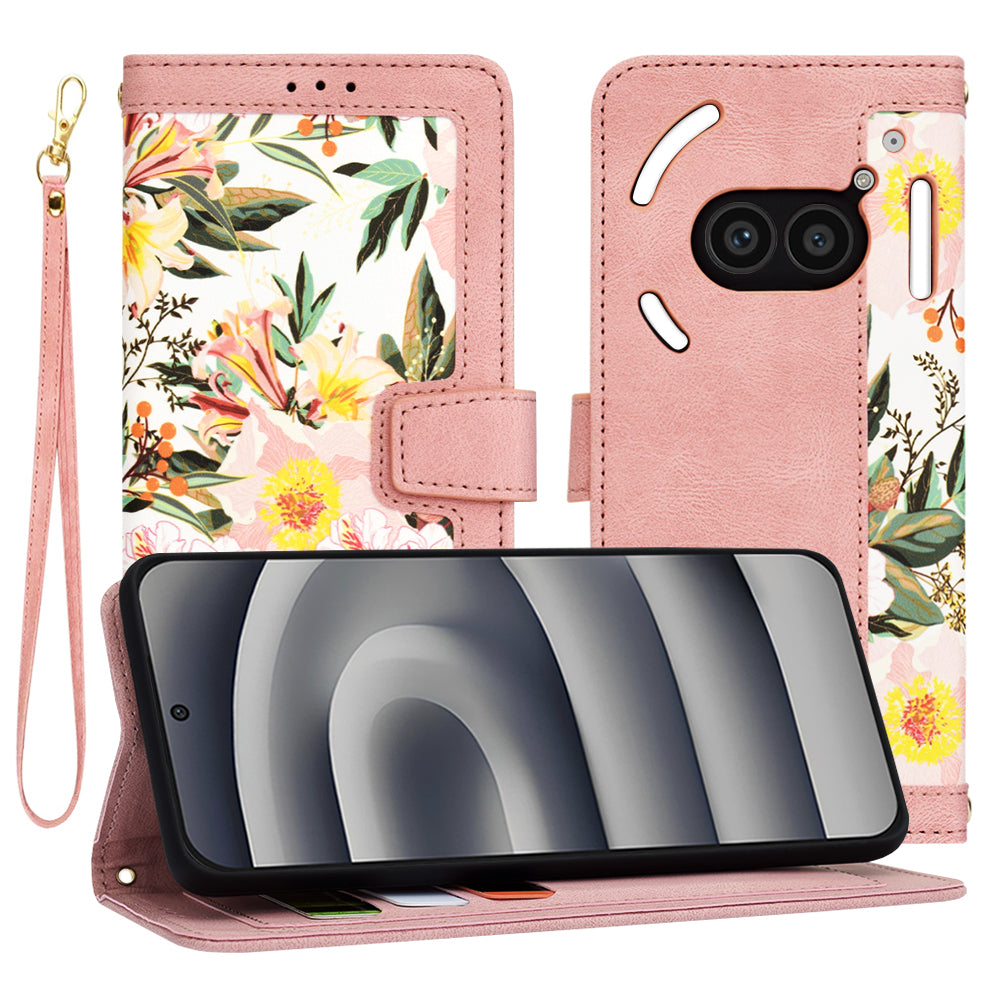 Deksel til Nothing Phone (2a) Plus / Phone (2a), Techsuit, FlipCraft, Rosa