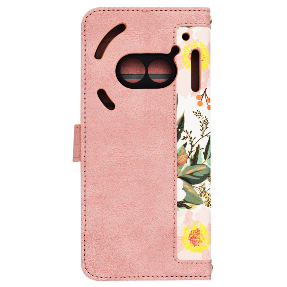 Deksel til Nothing Phone (2a) Plus / Phone (2a), Techsuit, FlipCraft, Rosa