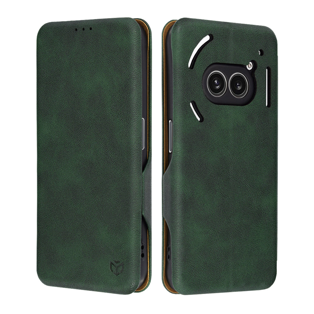 Deksel for Nothing Phone (2a) Plus / Phone (2a), Techsuit, Safe Wallet Plus, Grønn