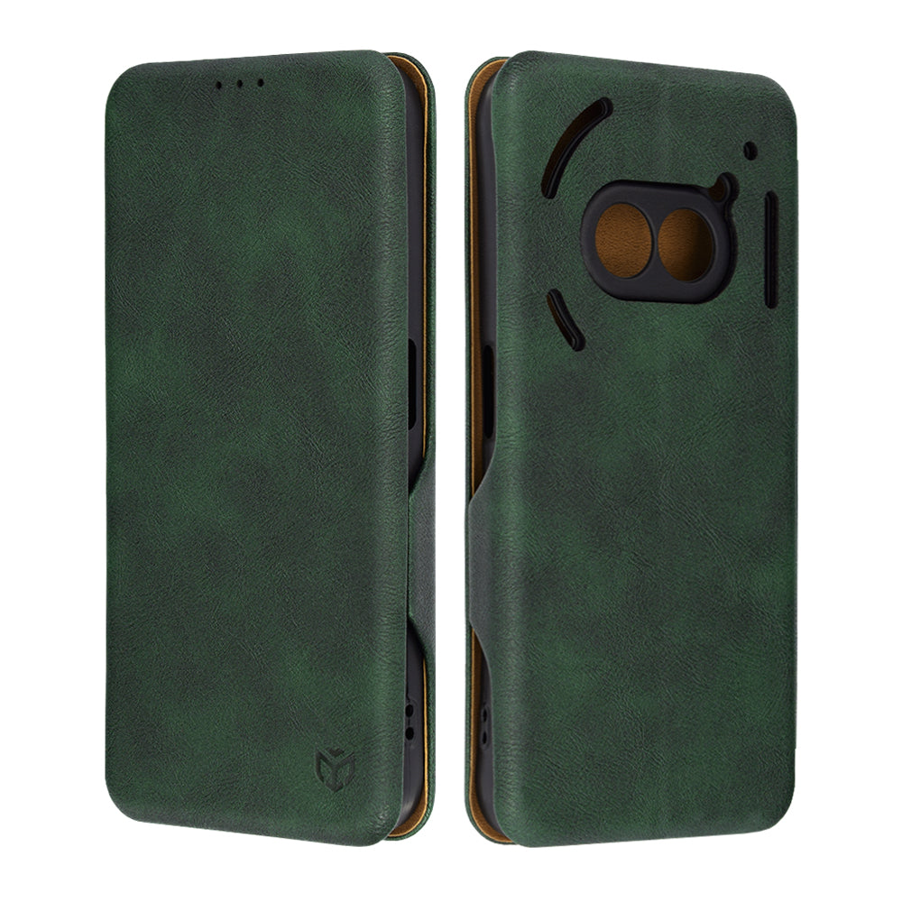 Deksel for Nothing Phone (2a) Plus / Phone (2a), Techsuit, Safe Wallet Plus, Grønn
