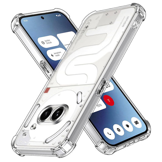 Deksel for Nothing Phone (2a) Plus / Phone (2a), Techsuit, Støtsikker Klar, Transparent