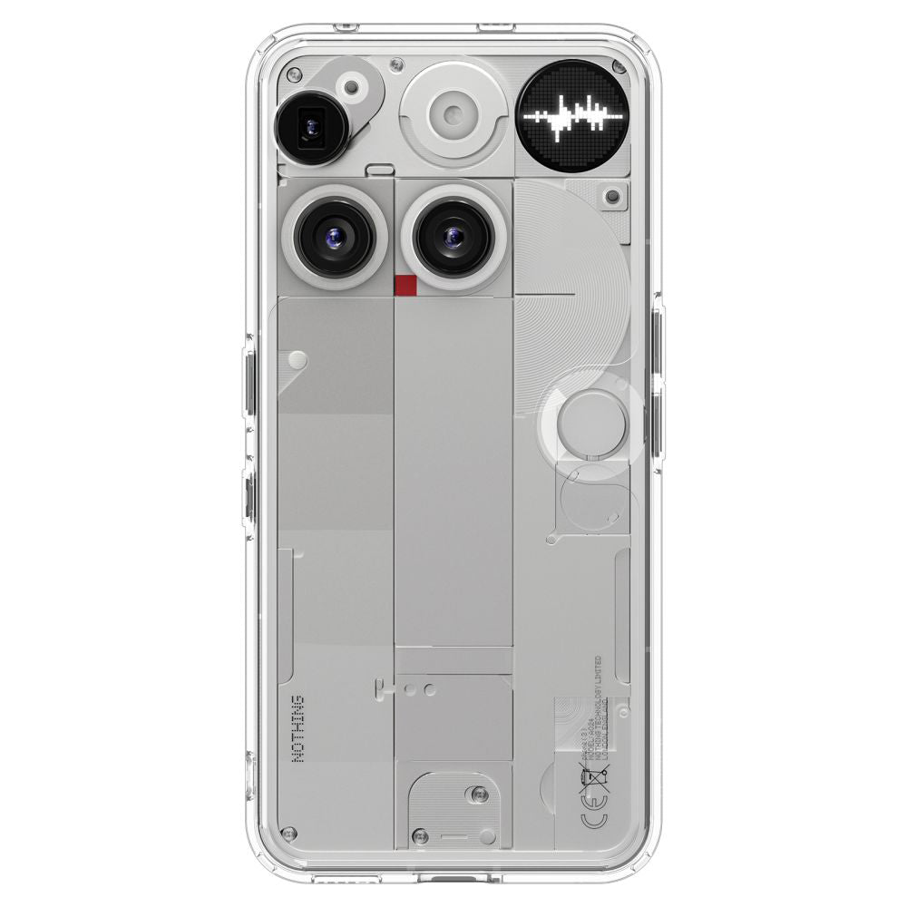 Deksel for Nothing Phone (3), Spigen, Ultra Hybrid, Gjennomsiktig ACS08567