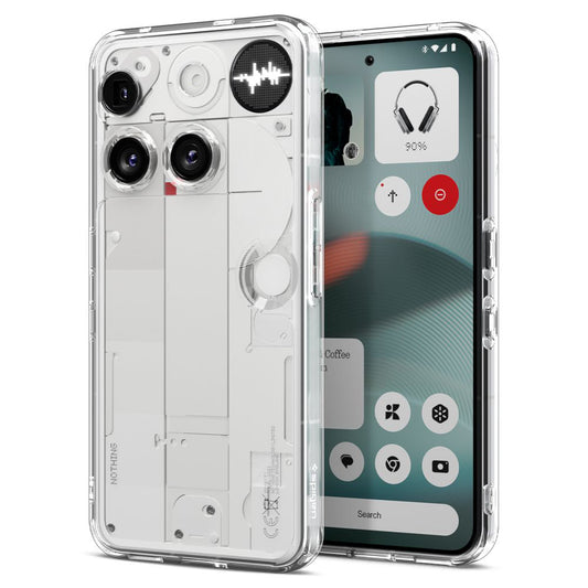 Deksel for Nothing Phone (3), Spigen, Ultra Hybrid, Gjennomsiktig ACS08567