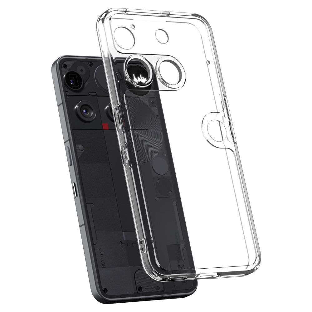 Deksel for Nothing Phone (3), Spigen, Ultra Hybrid, Gjennomsiktig ACS08567