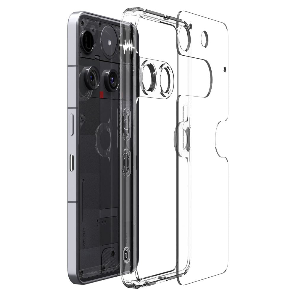 Deksel for Nothing Phone (3), Spigen, Ultra Hybrid, Gjennomsiktig ACS08567