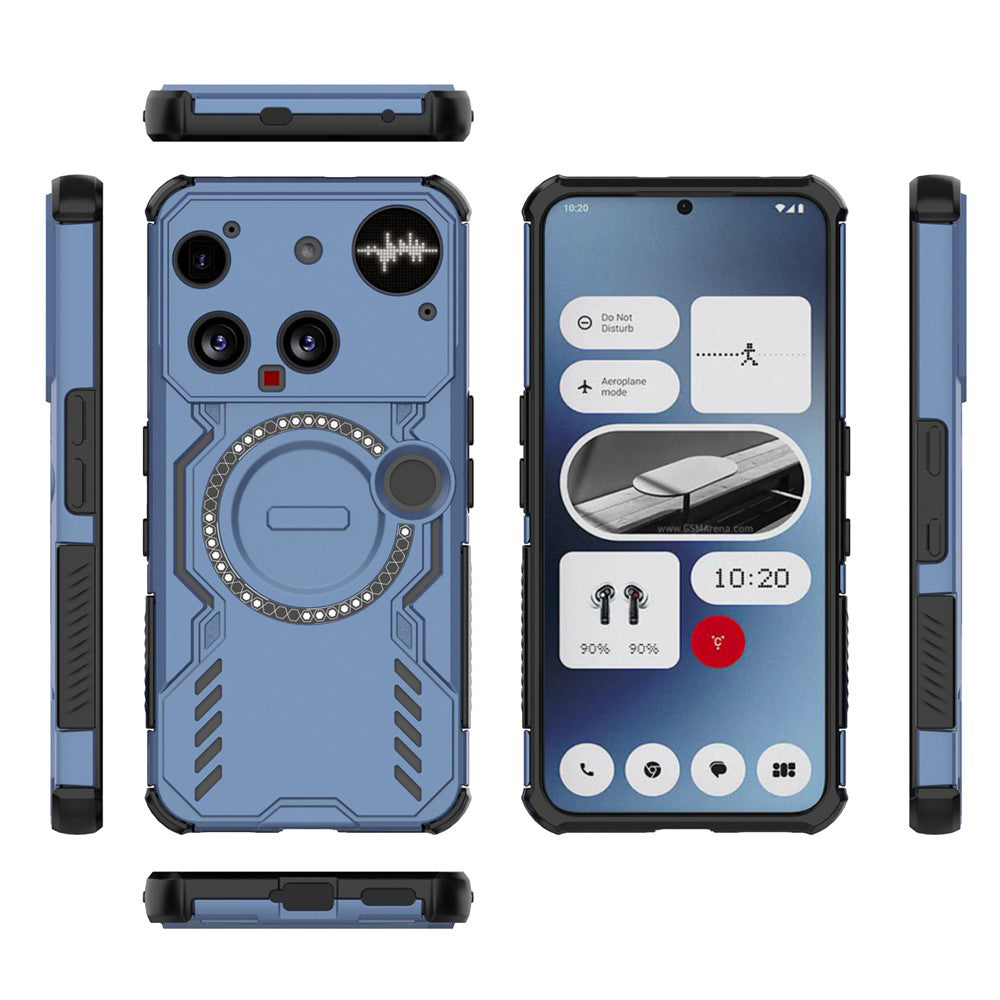 MagSafe-deksel for Nothing Phone (3), Techsuit, ArmorMag, Blå