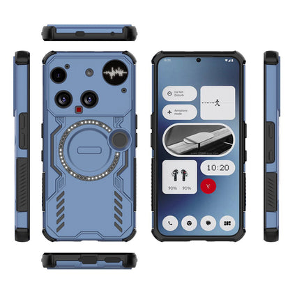 MagSafe-deksel for Nothing Phone (3), Techsuit, ArmorMag, Blå
