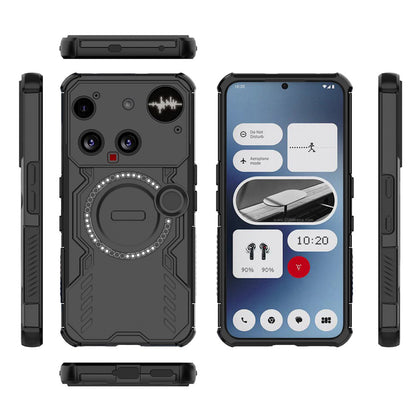 MagSafe-deksel for Nothing Phone (3), Techsuit, ArmorMag, svart