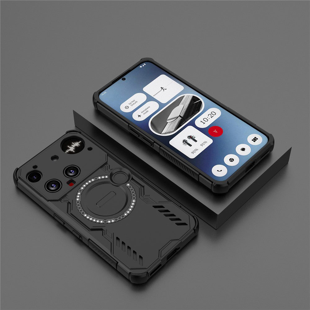 MagSafe-deksel for Nothing Phone (3), Techsuit, ArmorMag, svart