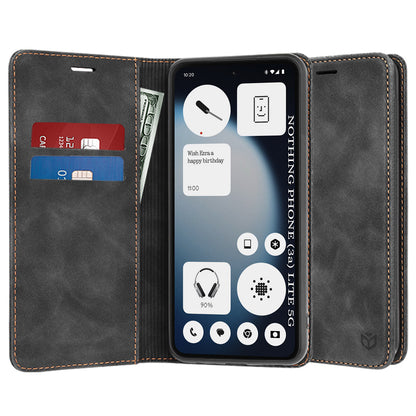 Deksel for Nothing Phone (3a) Lite, Techsuit, Confy, Svart