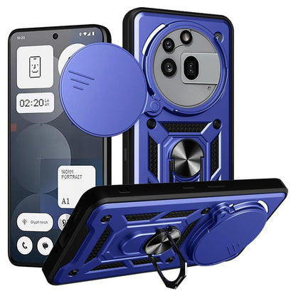 Deksel til Nothing Phone (3a) Pro, Techsuit, CamShield, Blå