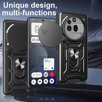 Deksel til Nothing Phone (3a) Pro, Techsuit, CamShield, Grønn